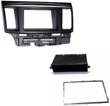 Double DIN Dash Kit and Wire Harness for Mitsubishi Lancer and Lancer Evolution 2007-2017