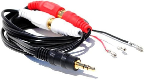 Auxiliary 3.5mm Audio Input Adapter Cable for Mitsubishi 2003-2012