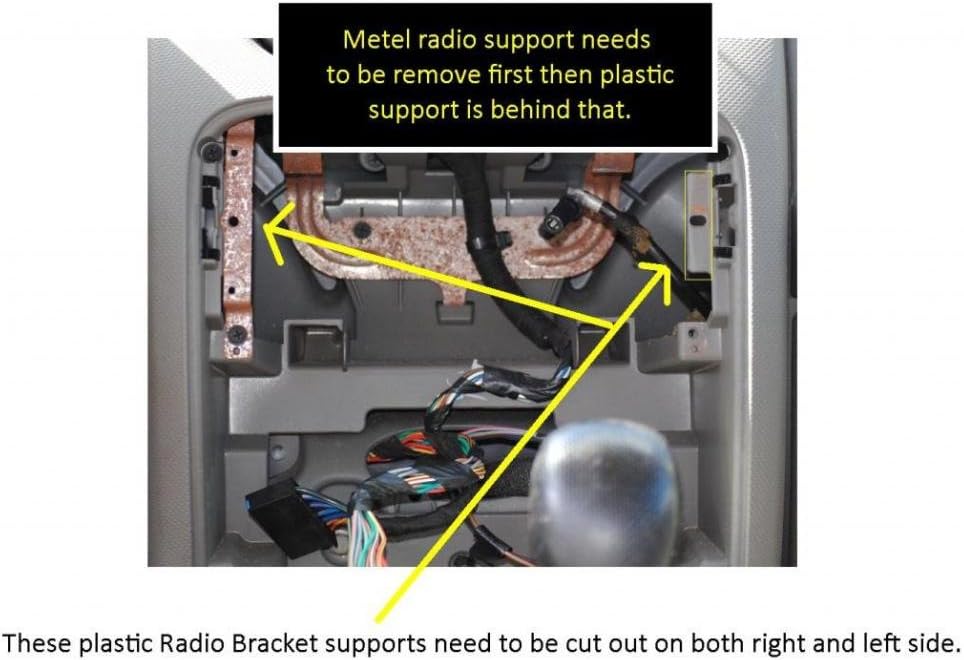 Double DIN Dash Kit for Jeep Liberty 2003-2007