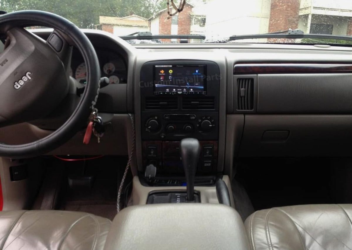 Double DIN Dash Kit for Jeep Grand Cherokee WJ 1999-2004
