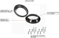 Speaker Adapter Rings for Harley-Davidson Touring Fairings