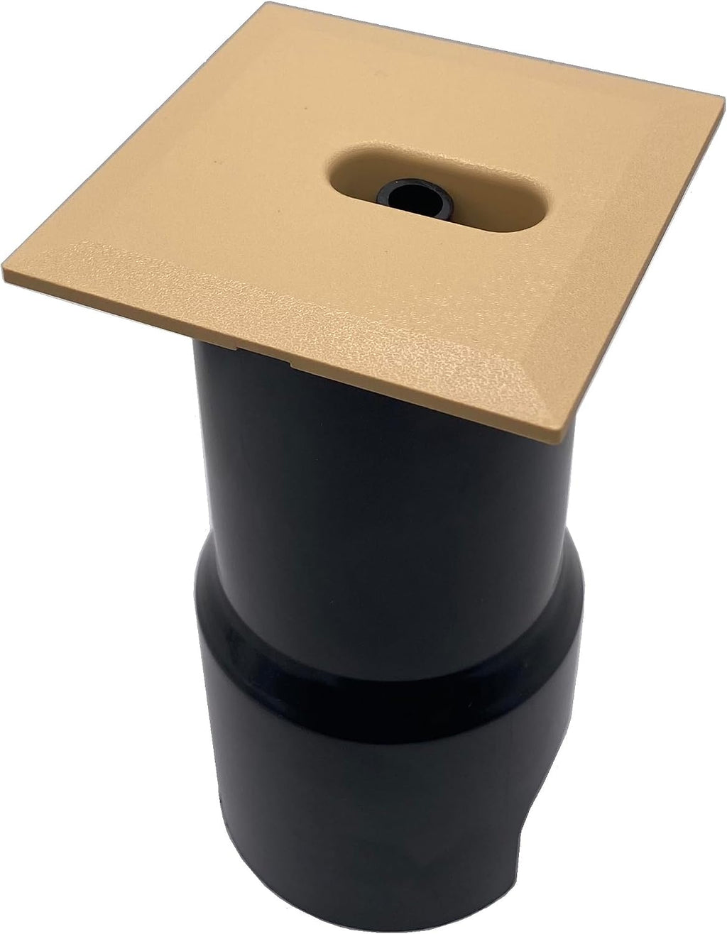 Tan square deck jet cap