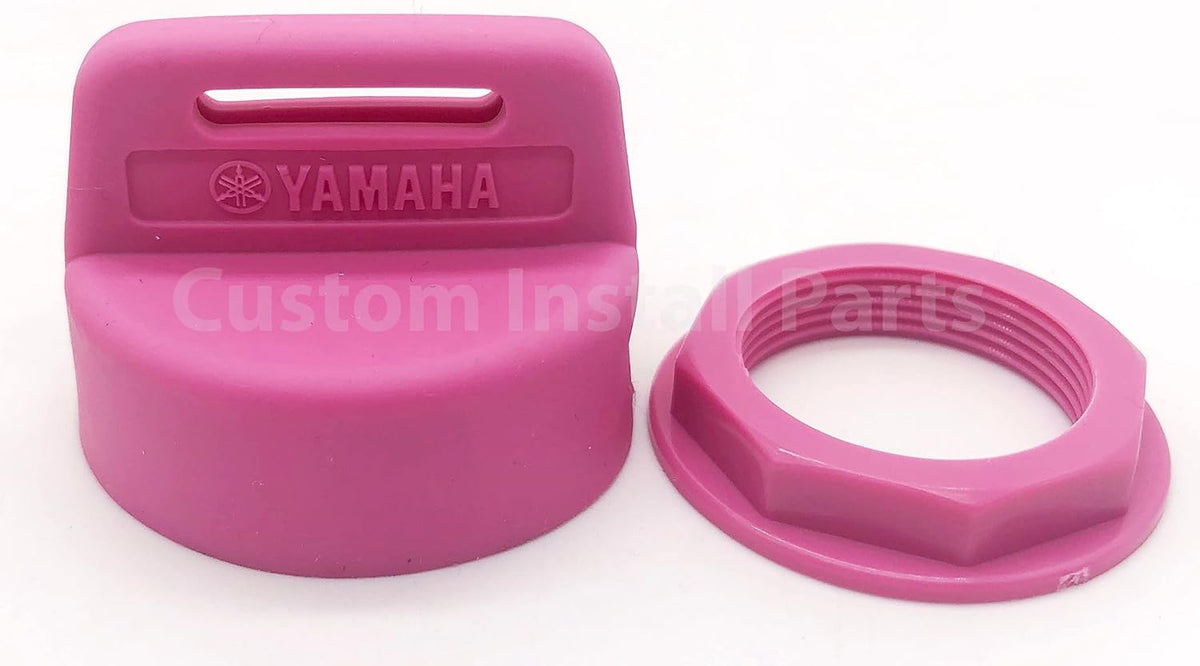 Ignition Key Switch Cover Cap for Yamaha Rhino, Wolverine and Viking – Silicone, 6 Colors – Pink