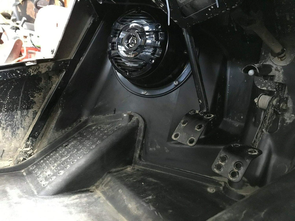 Angled Speaker Enclosure Pods for 6.5 Inch Speakers