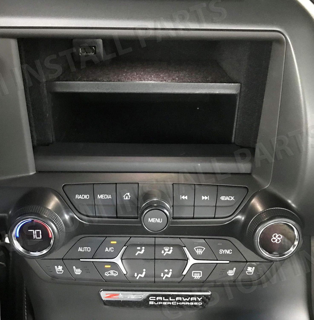 Dash Storage Bin Organizer for Chevrolet Corvette C7 2014-2019