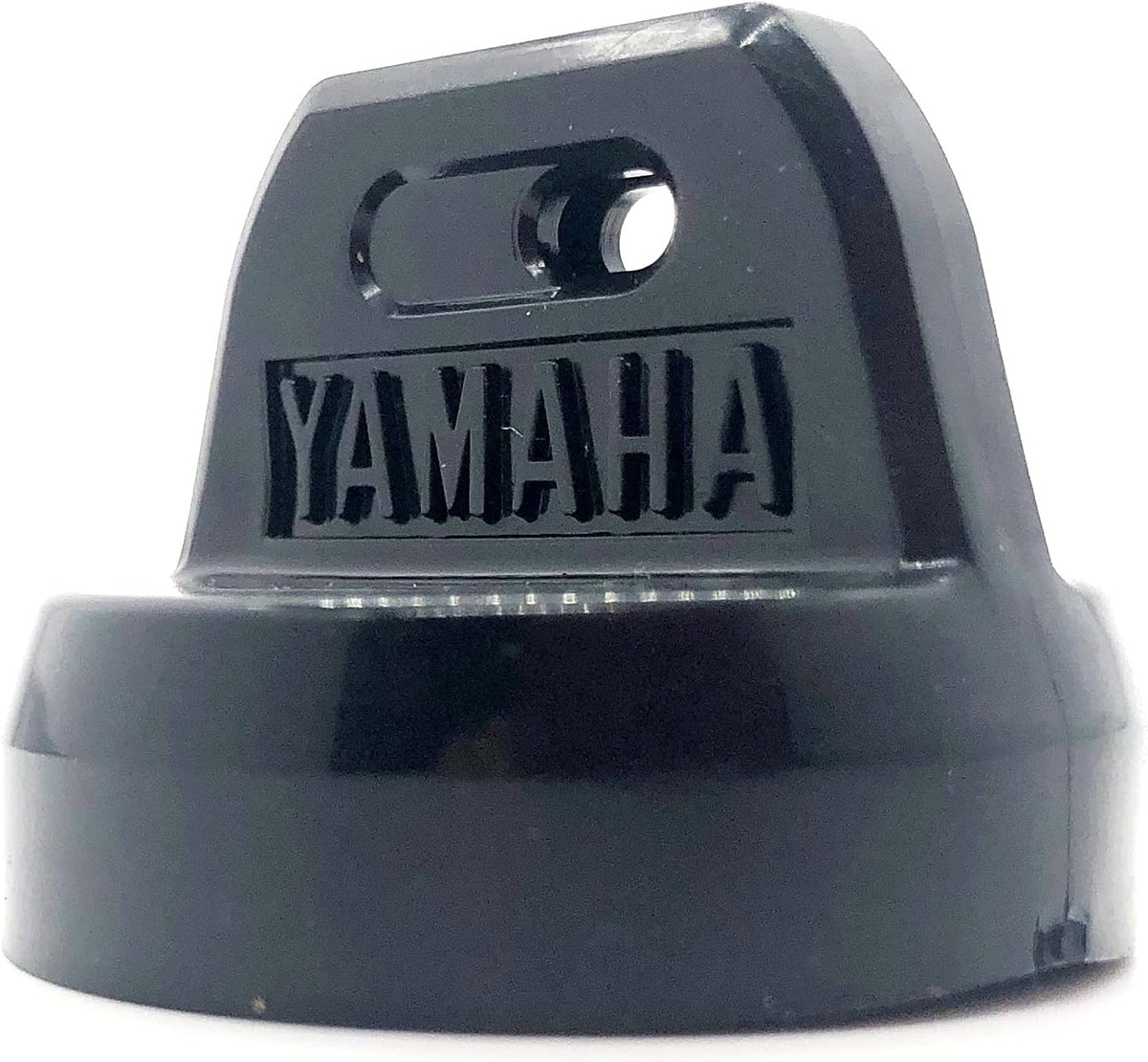 Ignition Key Switch Cover and Nut for Yamaha ATV – Grizzly and Raptor, Silicone, 6 Colors – Black (Cover Only)