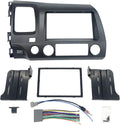 Double DIN Dash Kit for Honda Civic 2006-2011 – Grey