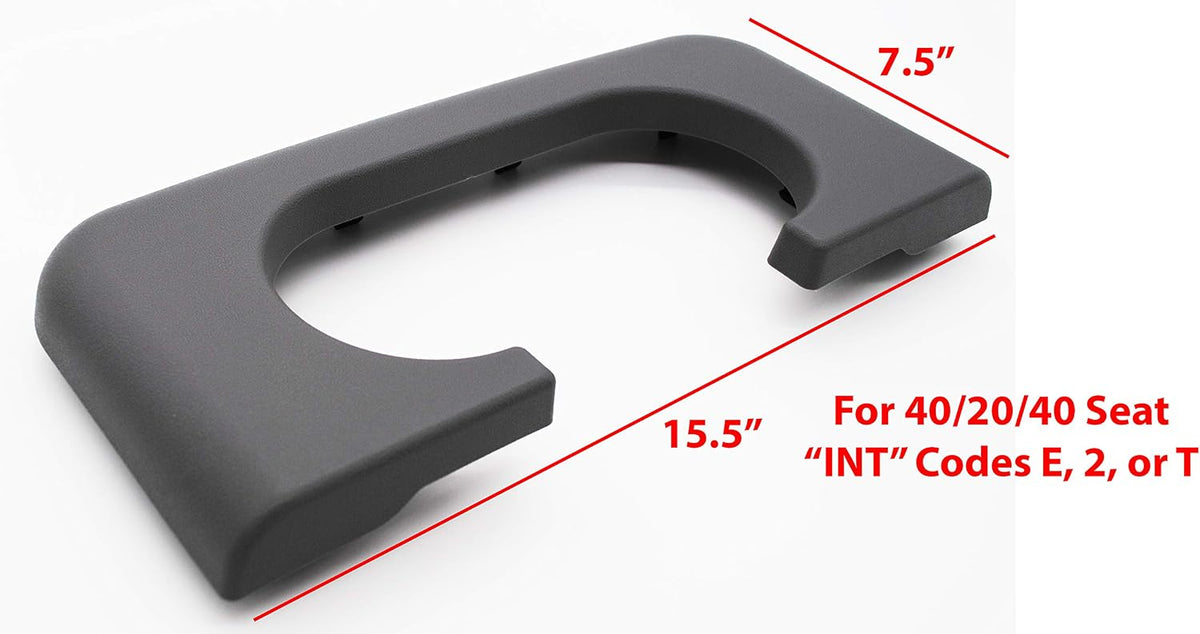 Center Console Cup Holder Pad for Ford F-250 and F-350 1999-2010
