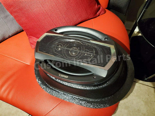 Angled Speaker Enclosure Pods for 6x9 Inch Speakers