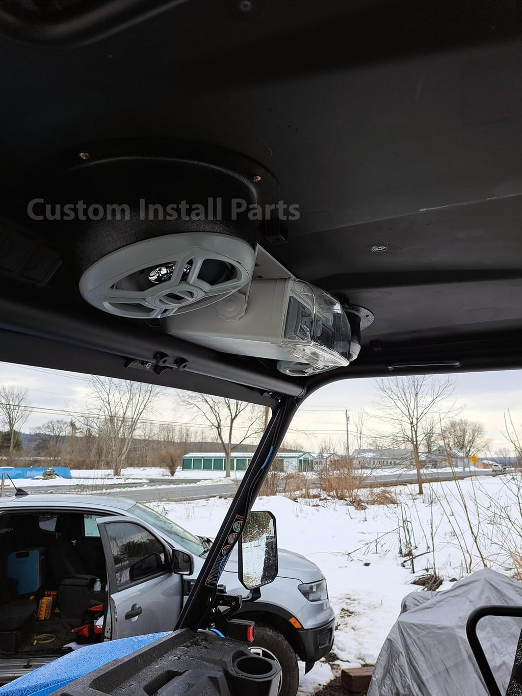 Angled Speaker Enclosure Pods for 6.5 Inch Speakers