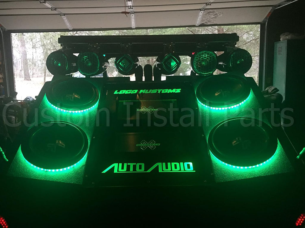 RGB Color Changing LED Speaker Ring for 6.5 and 6.75 Inch Speakers