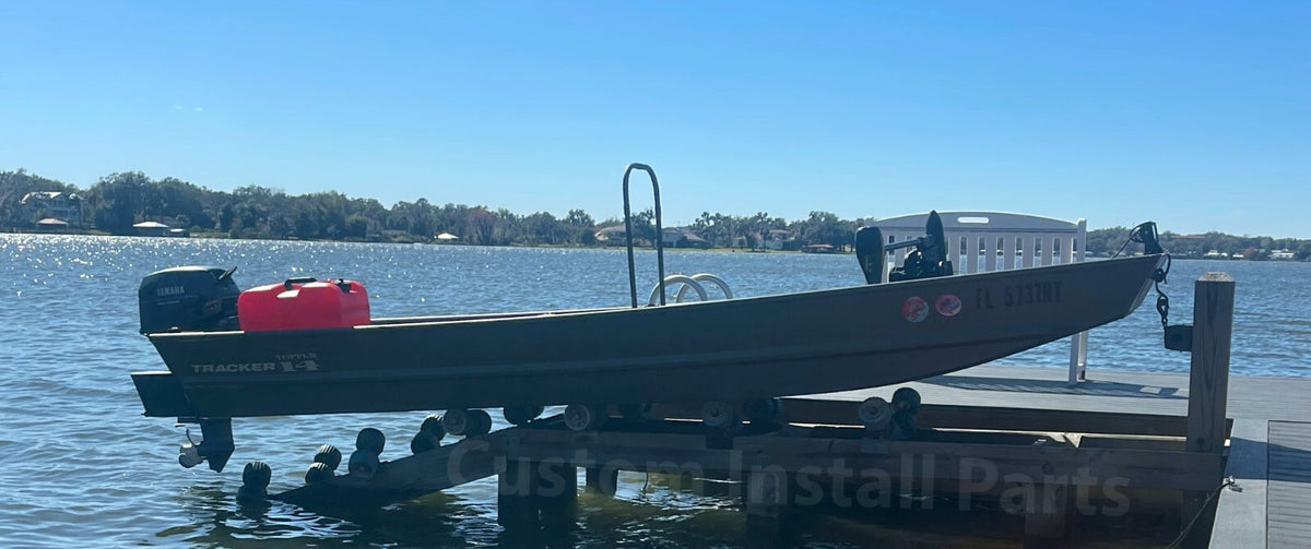Build-It-Yourself Watercraft Ramp Roller Kit – Jet Ski, PWC and Small Boat Dock Ramp, Small or Large, with 2500 lb Winch
