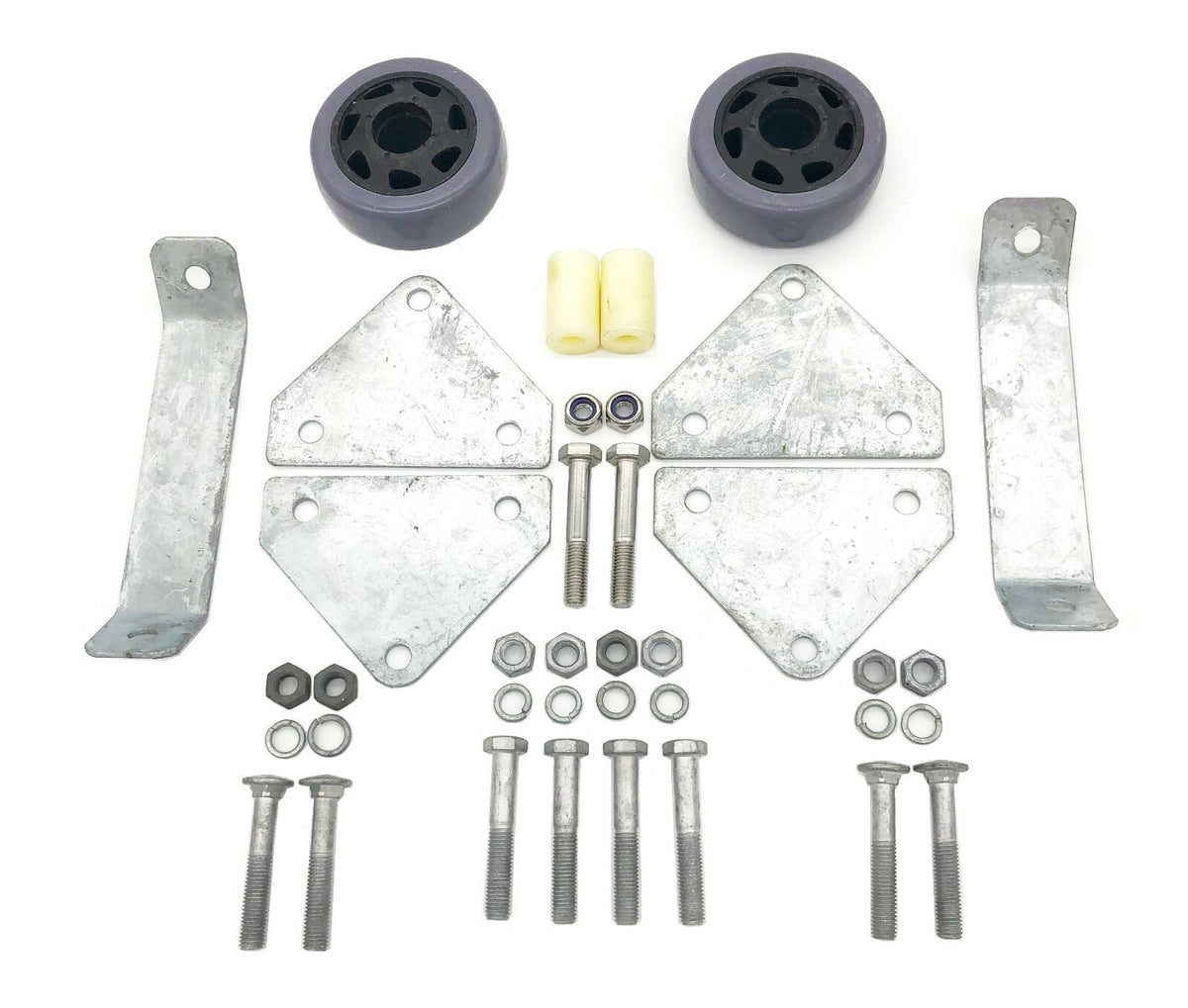 Small extra roller kit for watercraft ramp