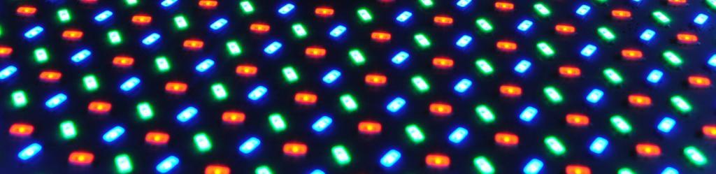 252 LED pool light bulb LEDs lit