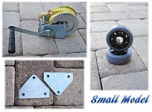 Small watercraft ramp roller kit