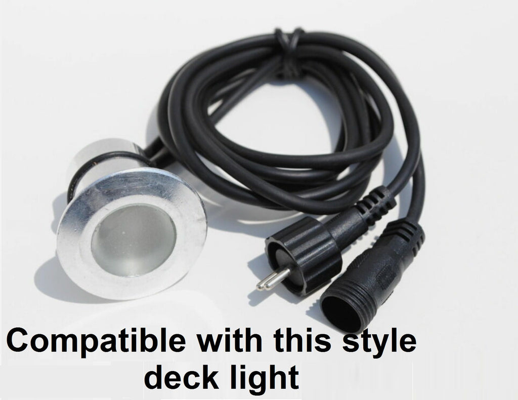 Replacement Transformer for 2-Pin LED Deck Lights – Plug and Play