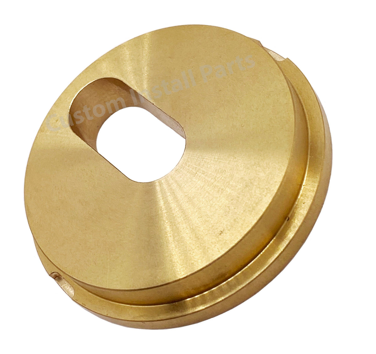 Solid brass deck jet replacement cap