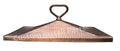 18 inch square hammered copper fire pit lid