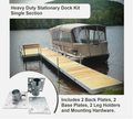 Stationary Dock Kit - Single Section