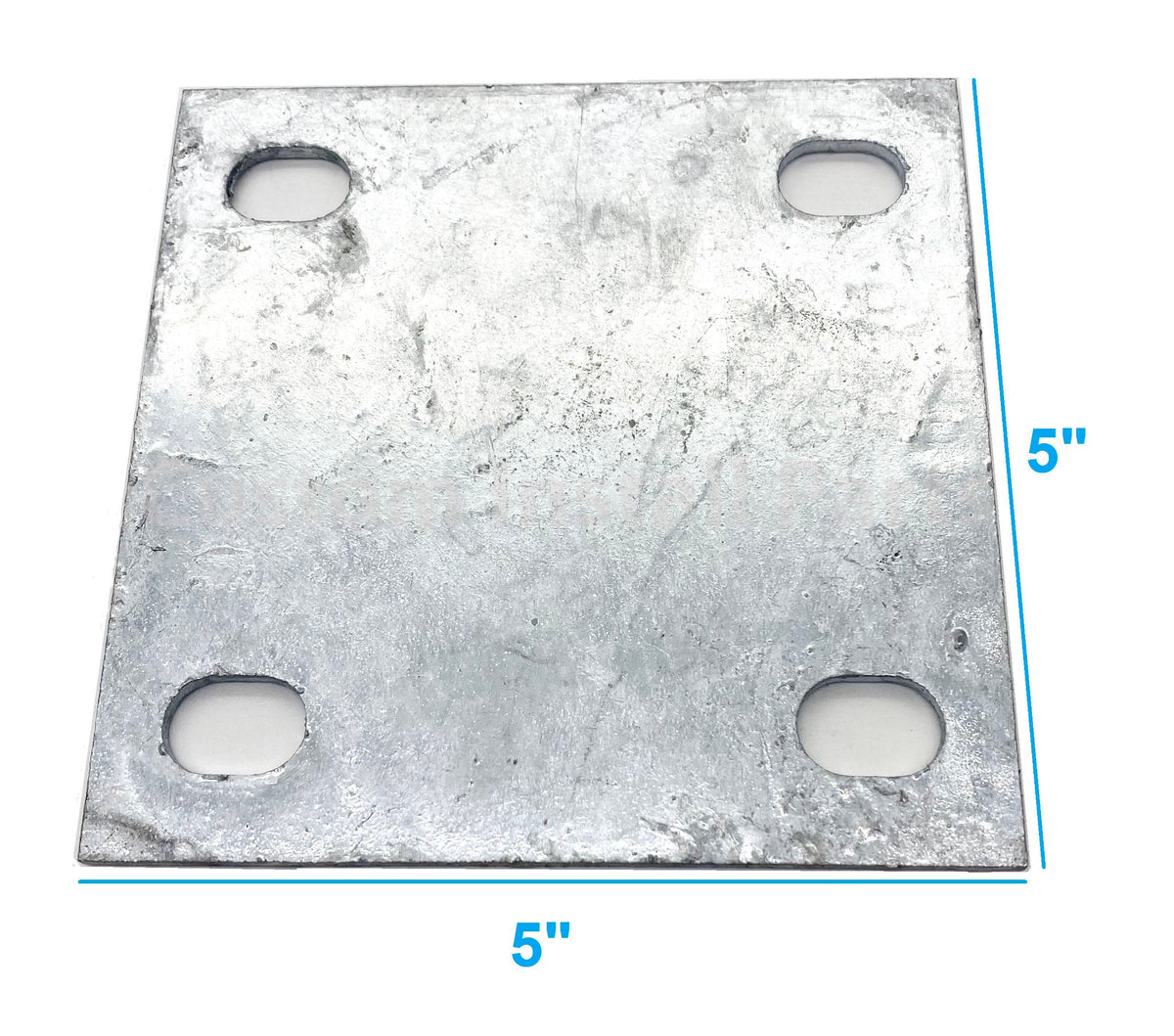 Stationary Dock Kit – Galvanized Steel Hardware for One Dock Section, Fits 1.25 Inch Posts