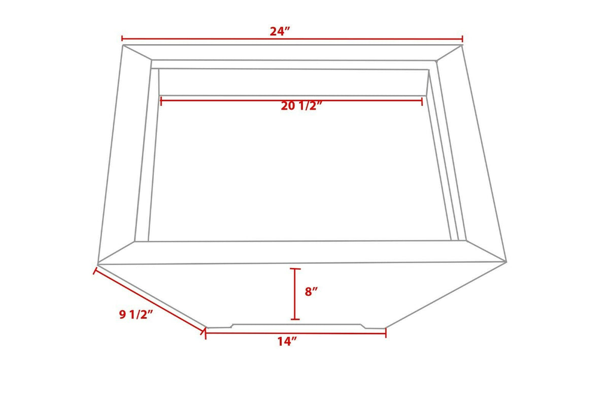 Stainless Steel Gas Fire Pit Bowl – 18 or 24 Inch, Stainless or Rustic Black, Propane or Natural Gas